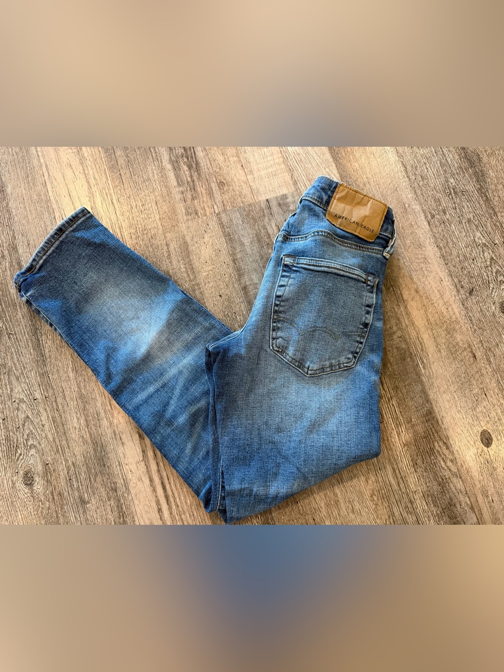 American Eagle Outfitters Men’s Medium Blue Slim Straight Jeans